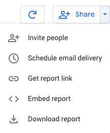 Share - download Data Studio